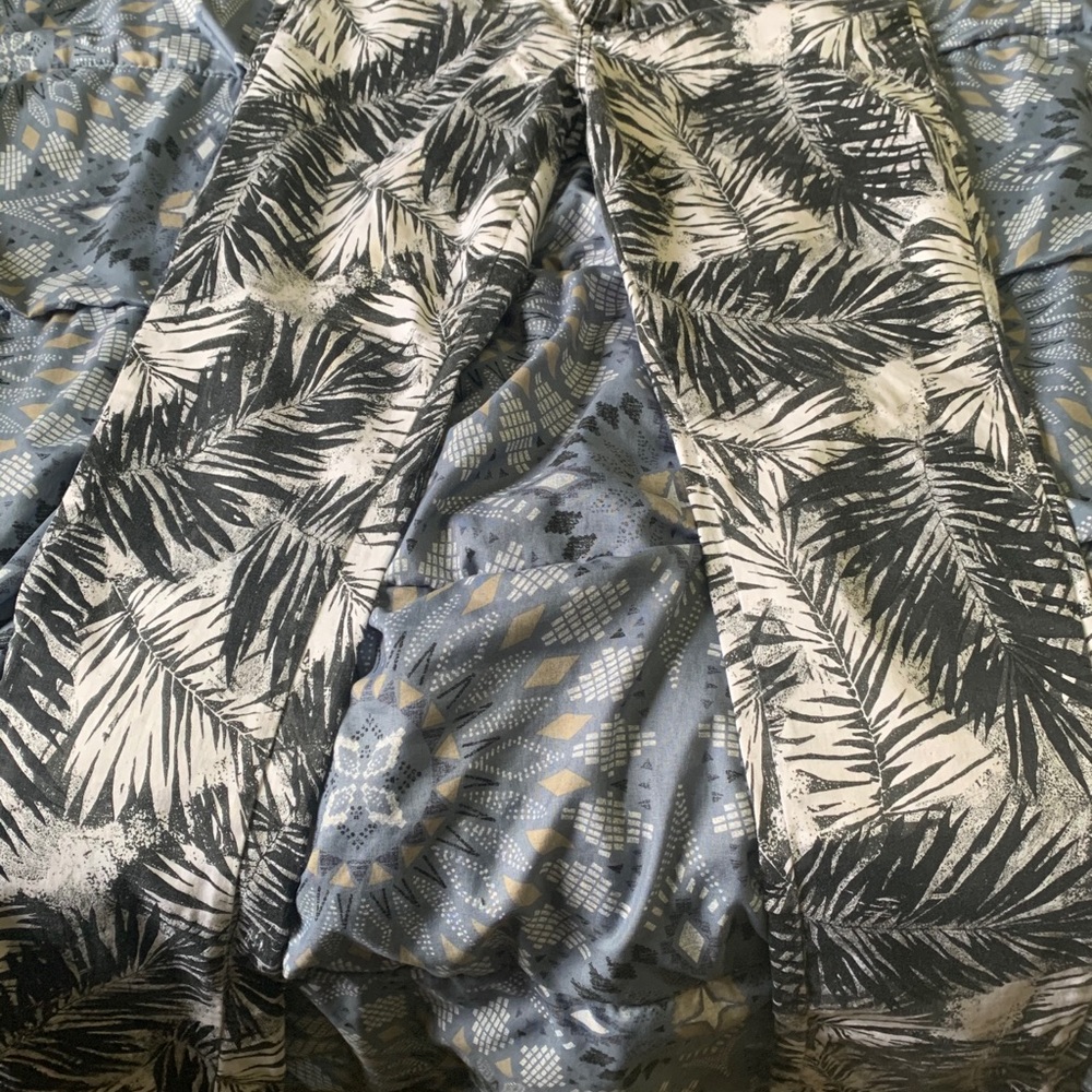 printed demin
